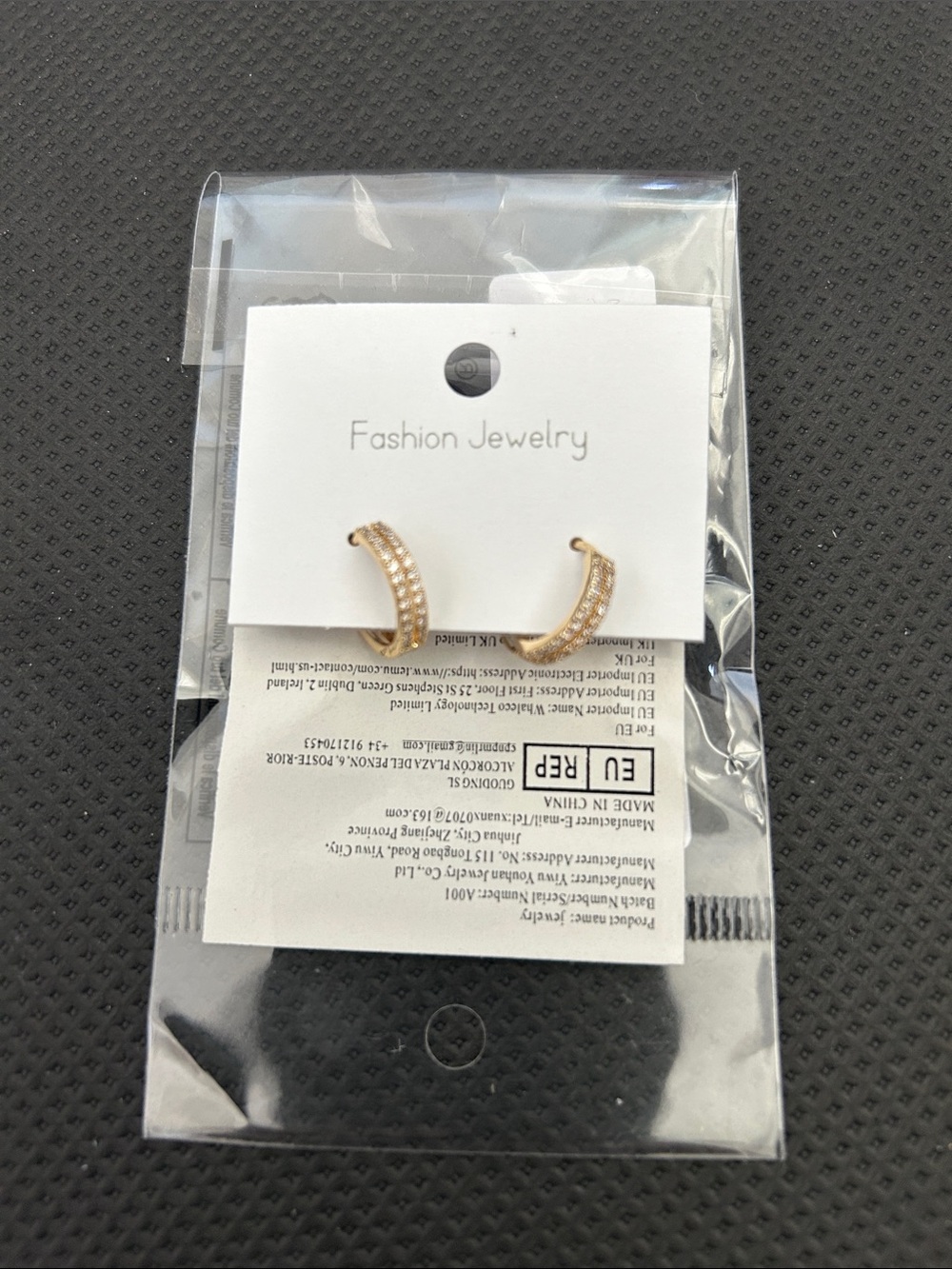 Fashion Jewelry Huggie Hoop Earrings
